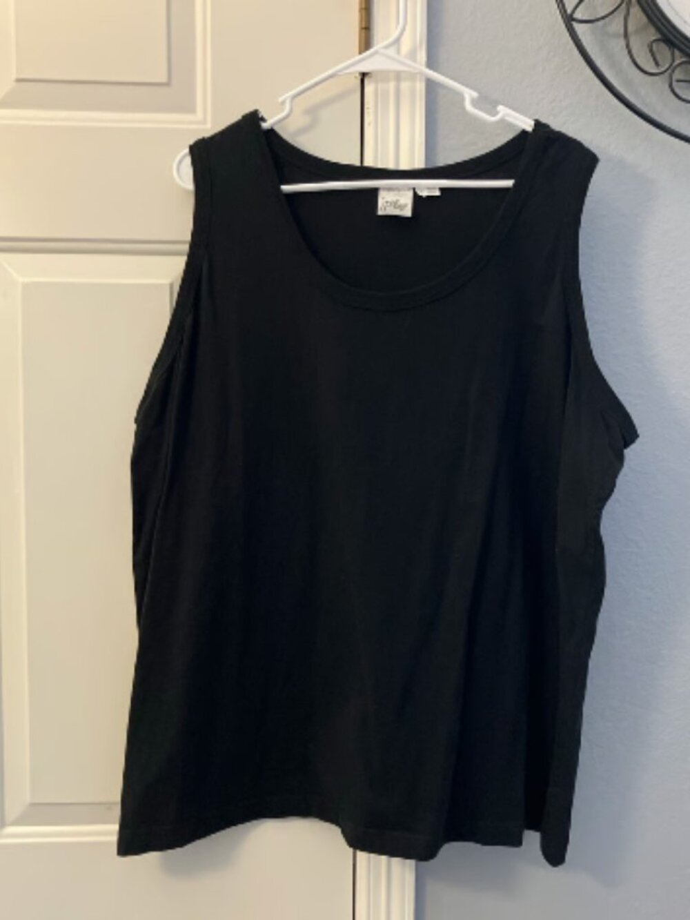 JMS Brand Black Tank Size 4X